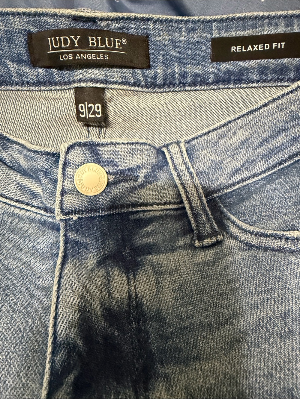 Judy blue relaxed, fit jeans women’s size 9
29  stretch medium wash high rise - Picture 2 of 12